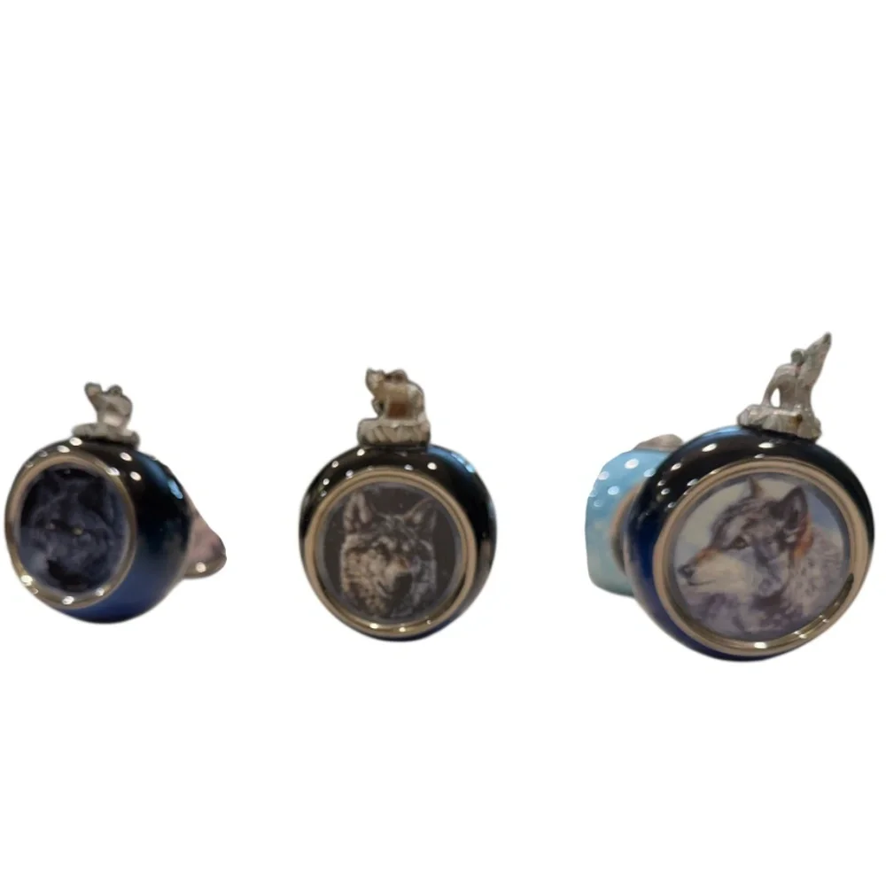 Bradford Exchange Wolf Series Ornaments - Picture 6 of 11